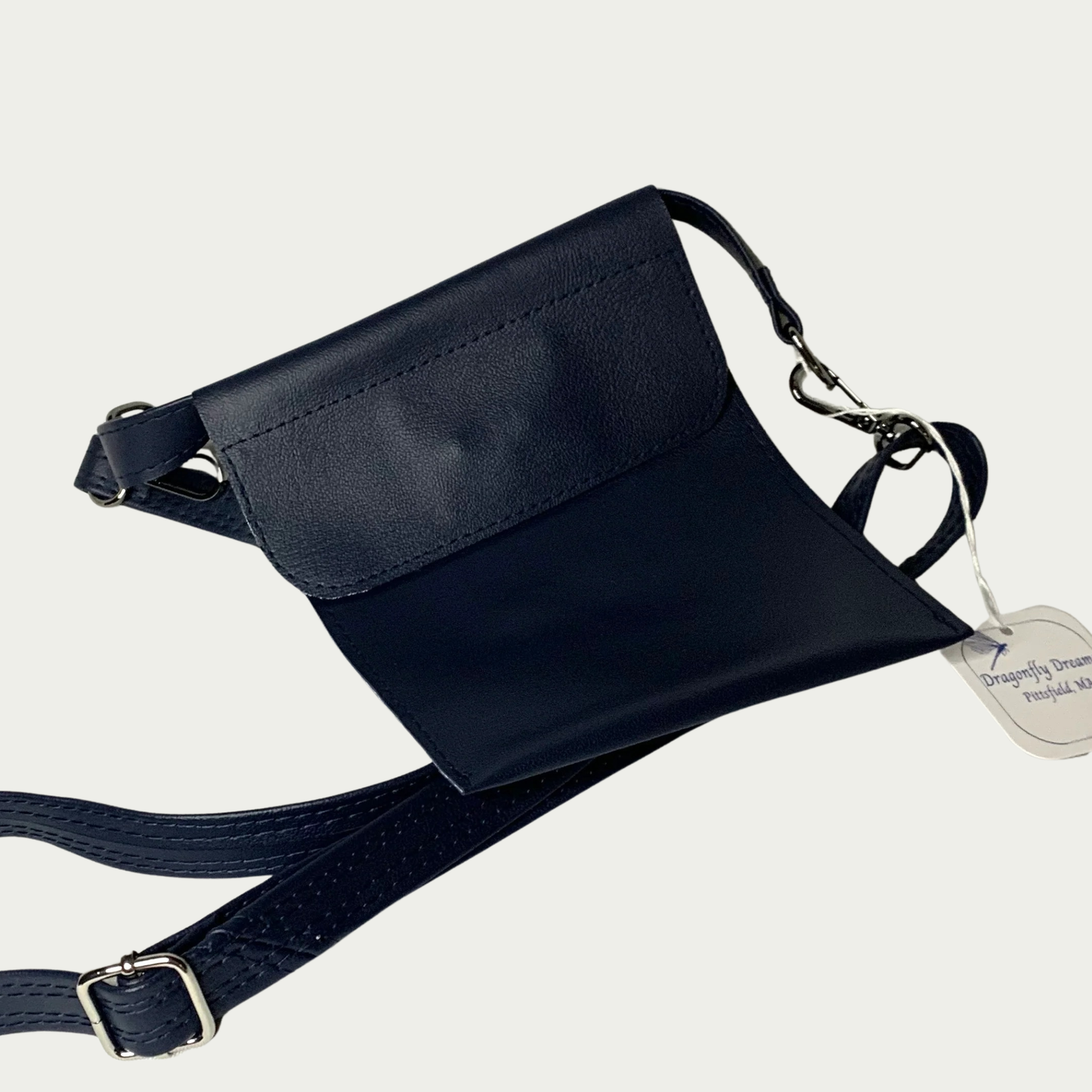 Phone Carrier Crossbody Bag - Navy