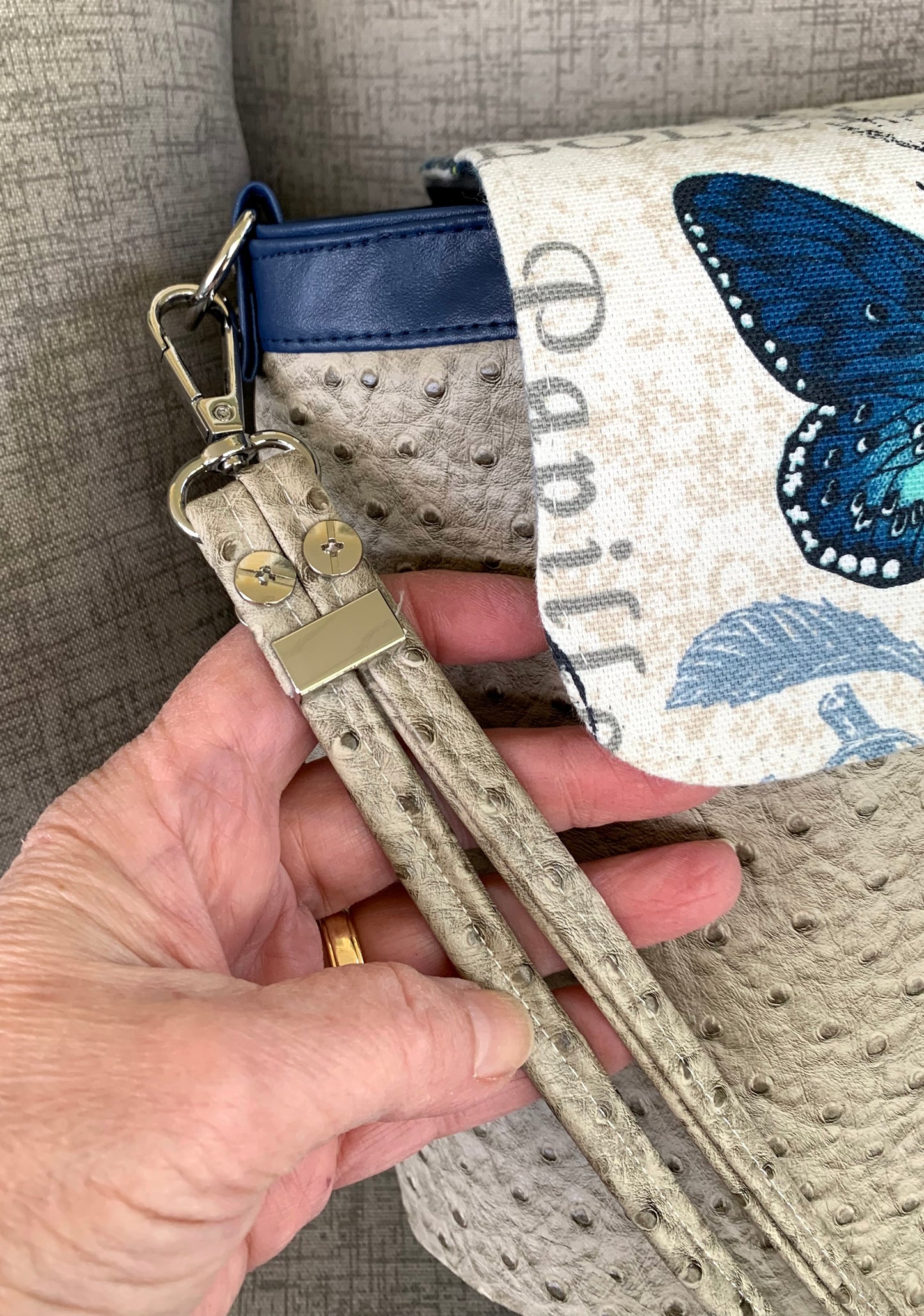 Baby Belle Bucket Bag - Butterflies