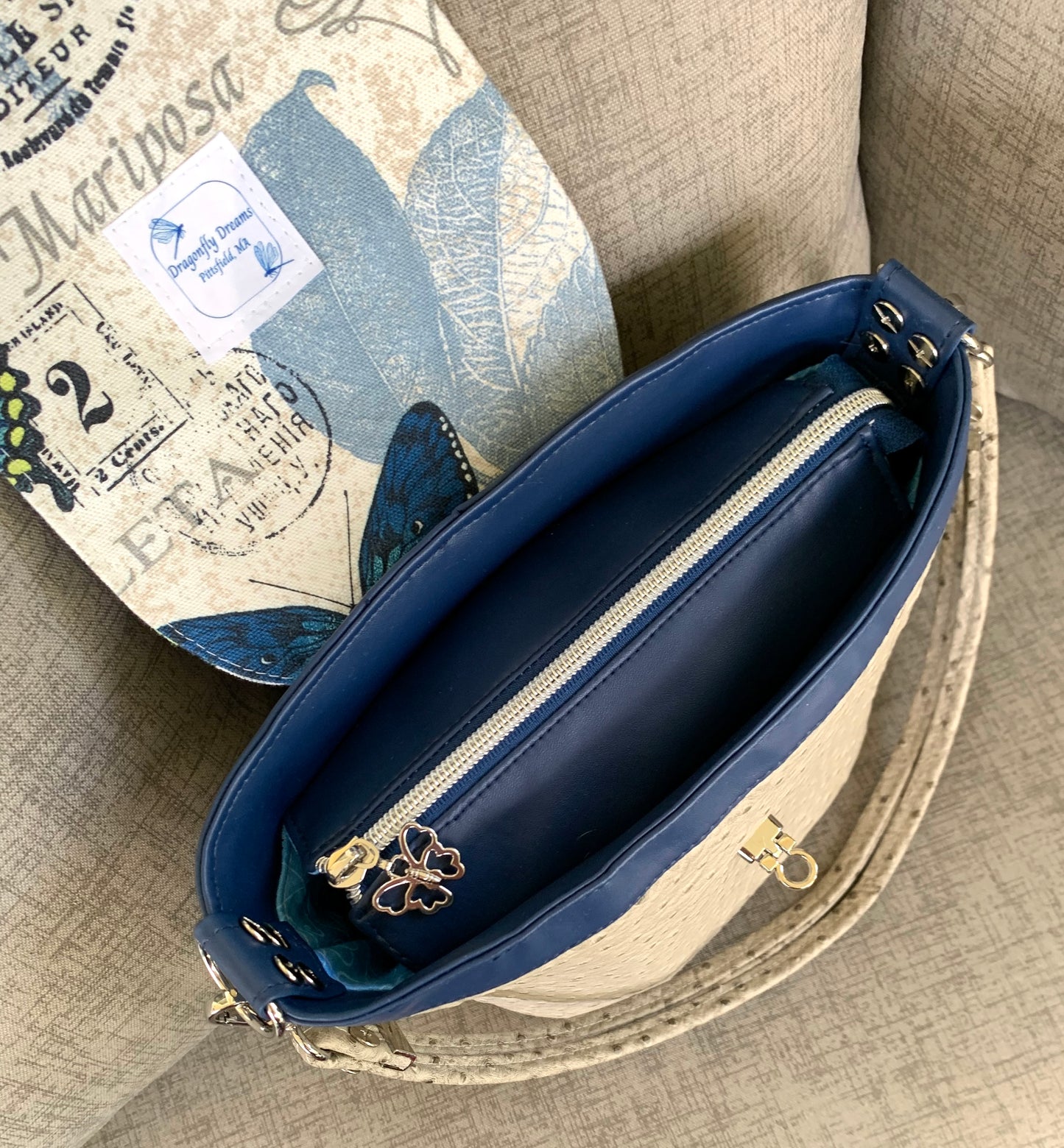 Baby Belle Bucket Bag - Butterflies