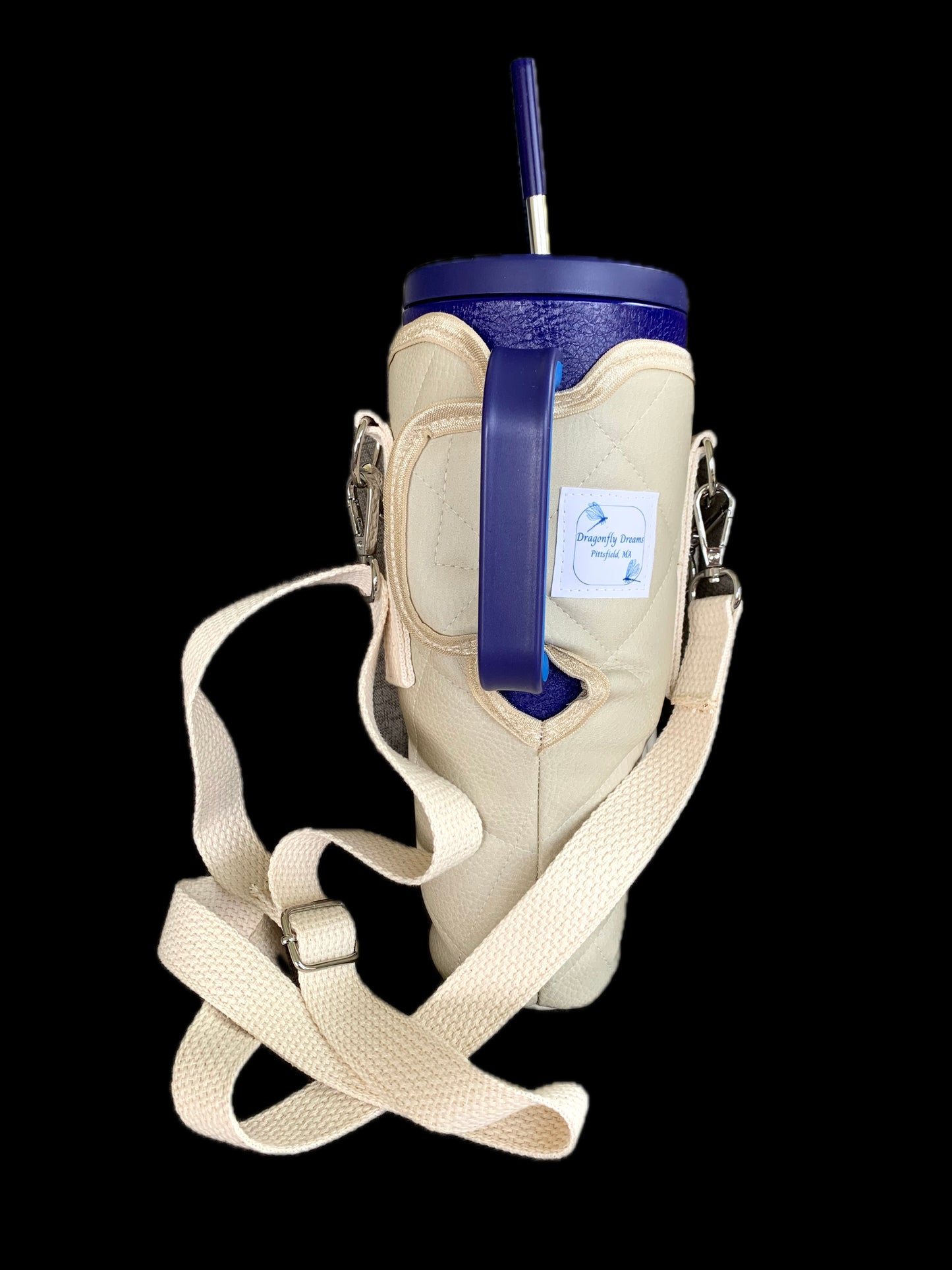 Tumbler / Phone Carrier - Beige