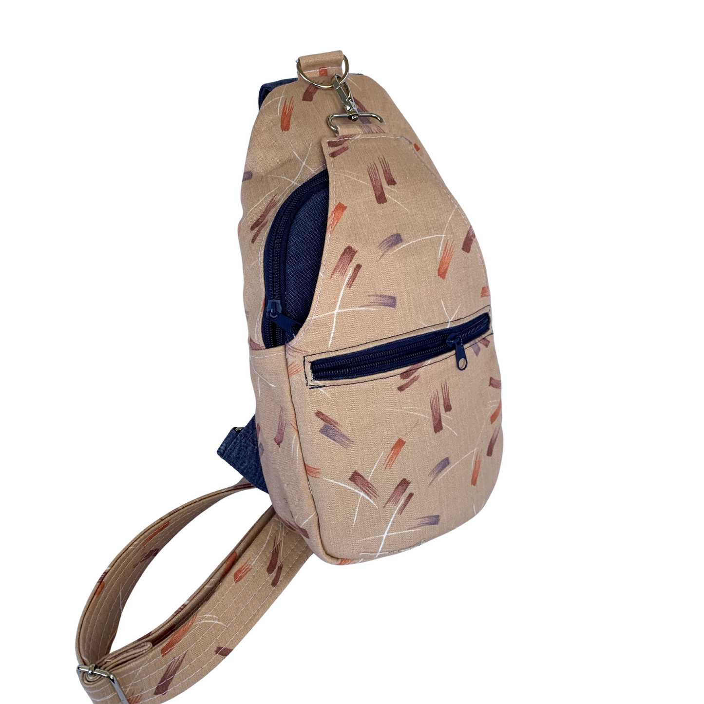 Retro-Style Sling - Brush Strokes