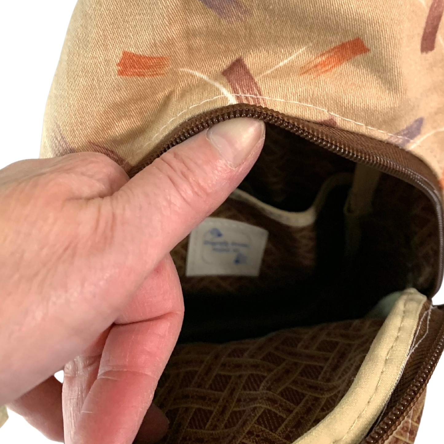 Retro-Style Sling - Brush Strokes