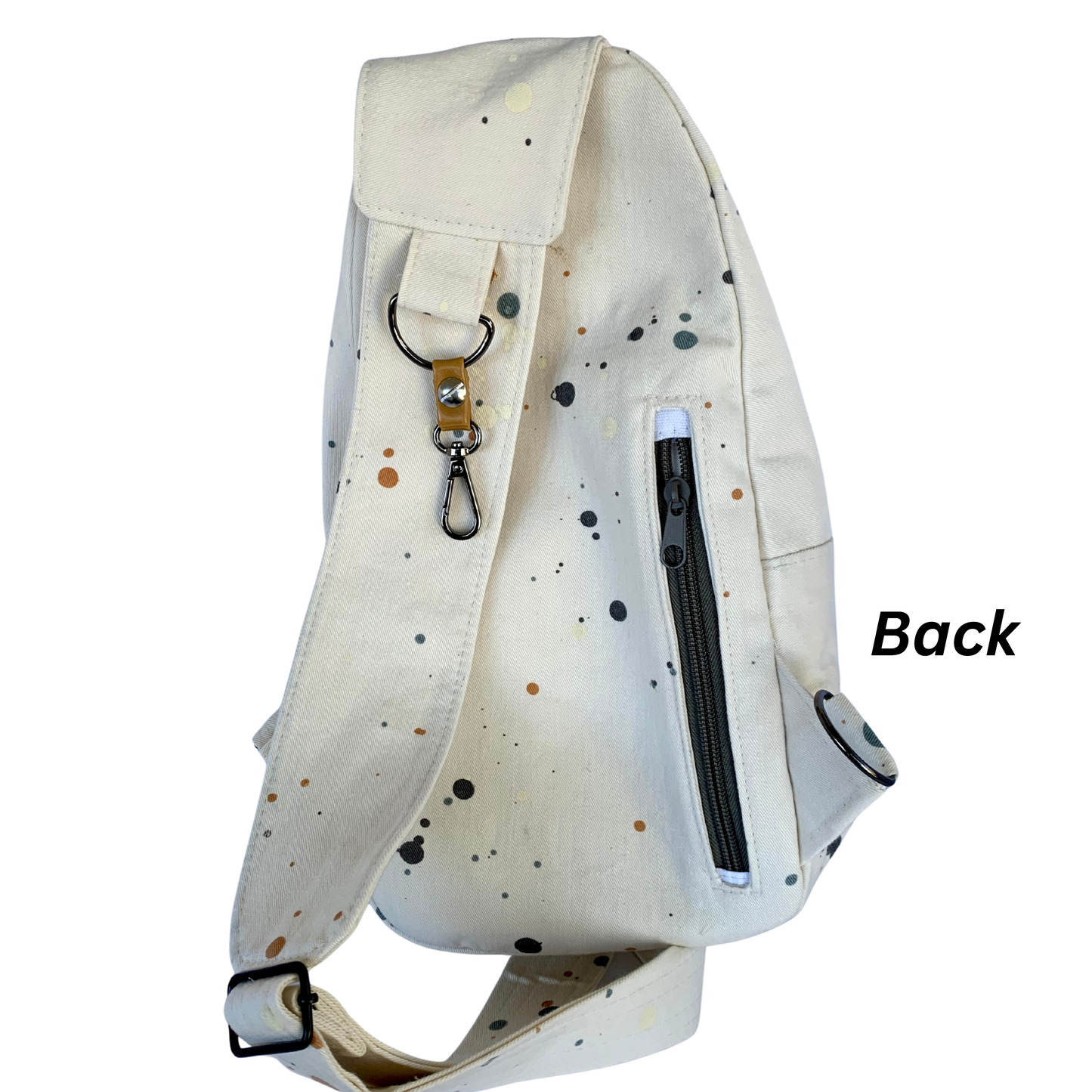 Retro-Style Sling - Paint Drops