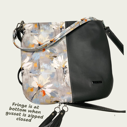 Elise Expandable Slouch - Daisy Grays