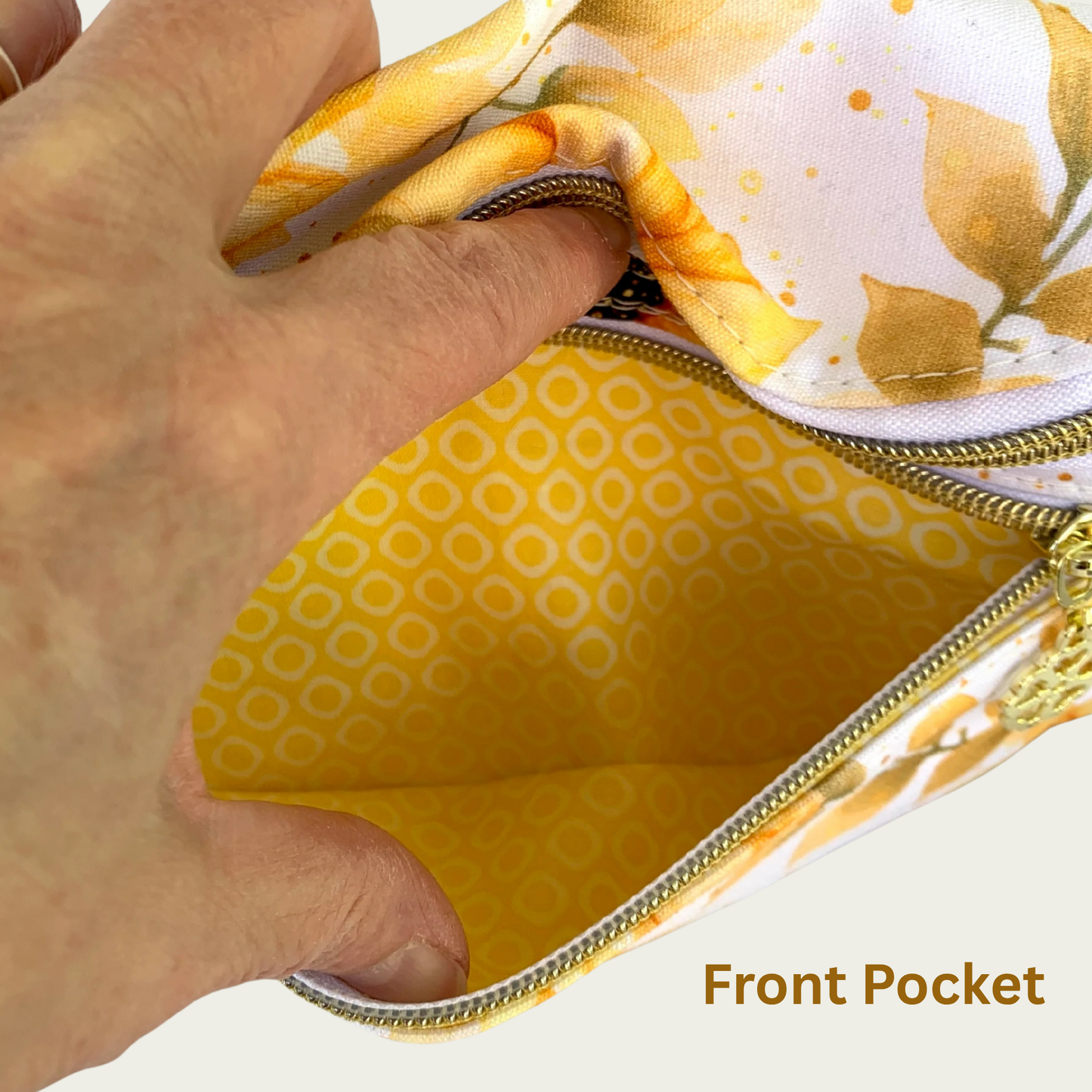 Jenny Crossbody Belt Bag - Sunflowers