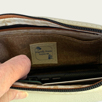 Shazzy Wristlet - Beige