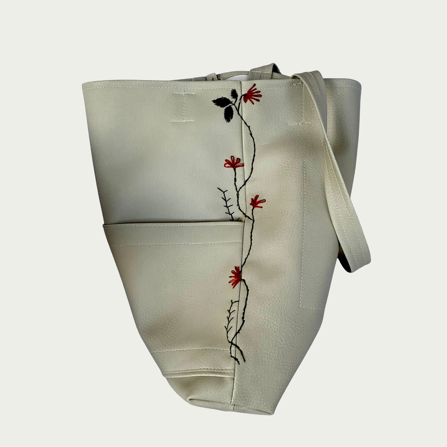 Back to Basics Tote Bag Embroidered