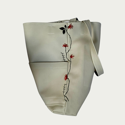 Back to Basics Tote Bag Embroidered