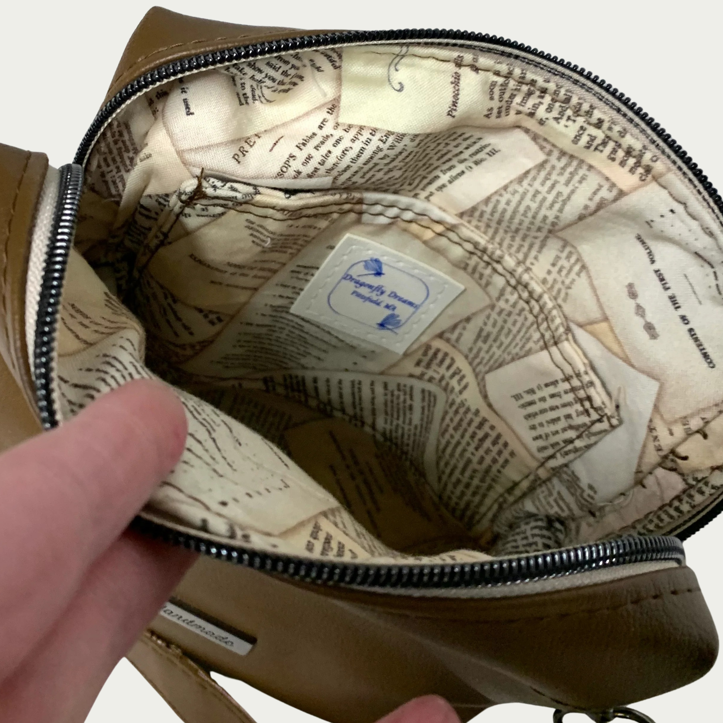 Contrary Lisa Boxy Crossbody - Brown Vinyl