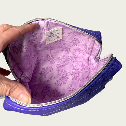 Lisa Boxy Crossbody - Periwinkle Pebbles