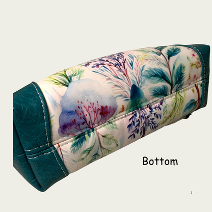 Sunshine Crossbody - Teal Whimsical Forest
