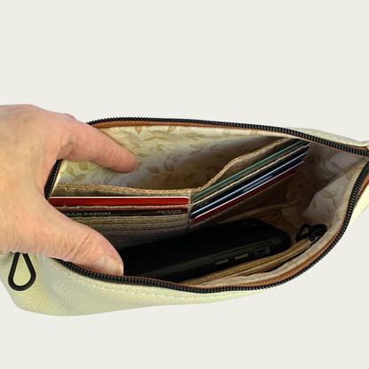 Shazzy Wristlet - Beige