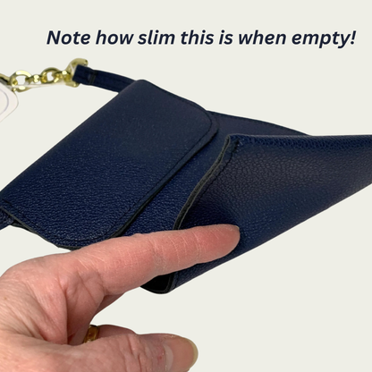 Phone Carrier Crossbody Bag - Navy