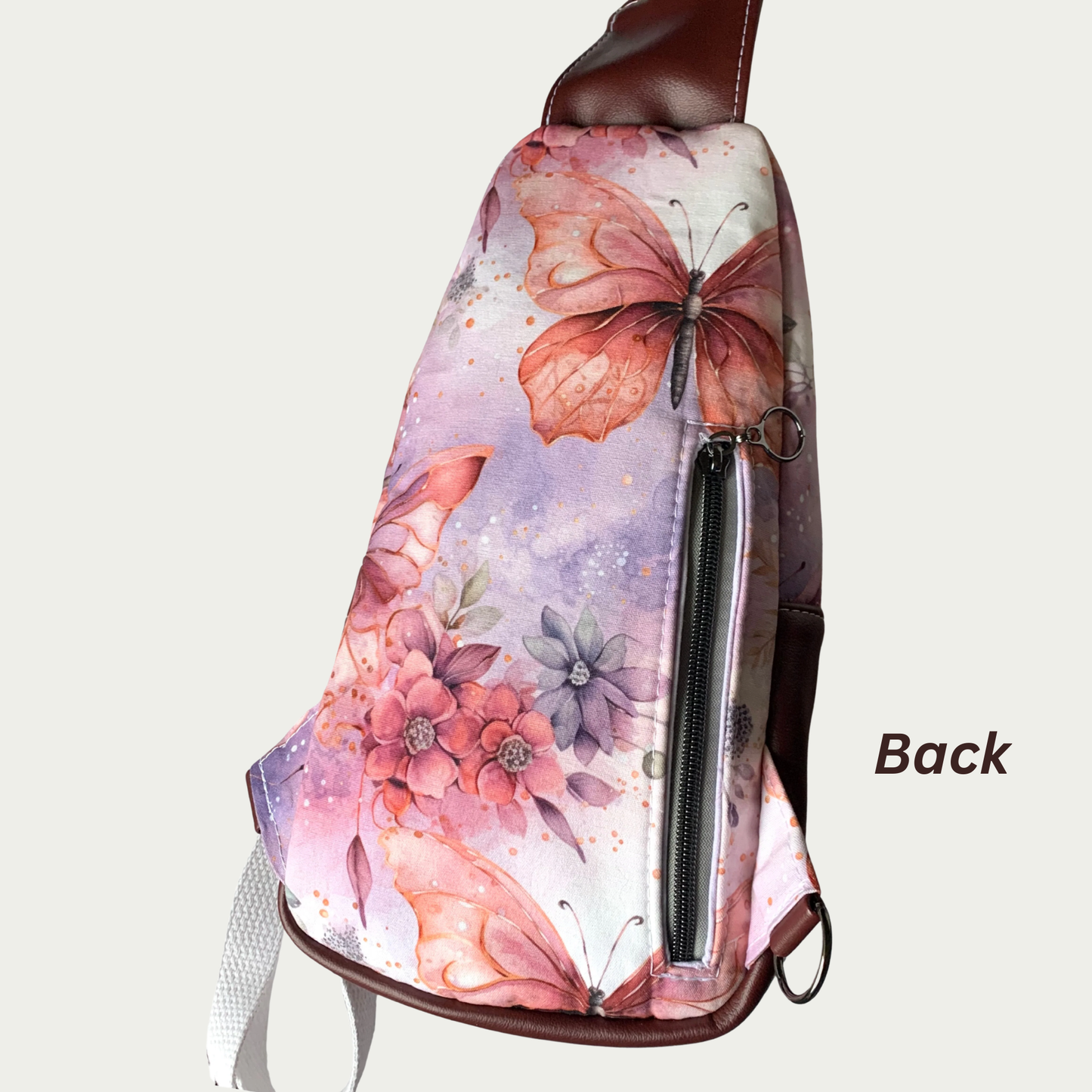 Retro-Style Sling - Pink Butterflies