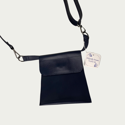 Phone Carrier Crossbody Bag - Navy