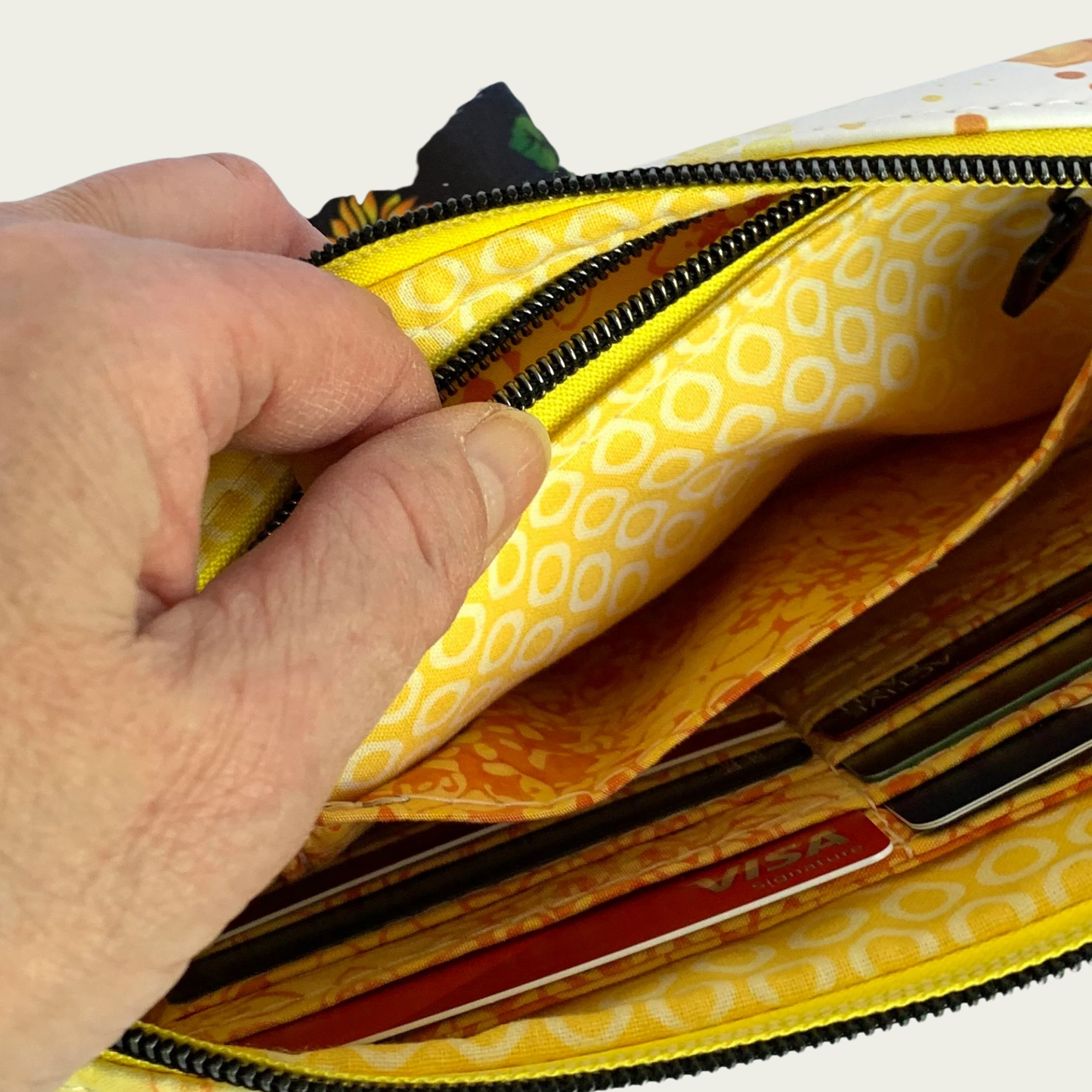 Shazzy Wristlet - Sunflowers
