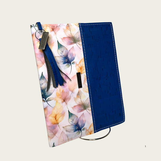 Della Notebook - Watercolor Leaves