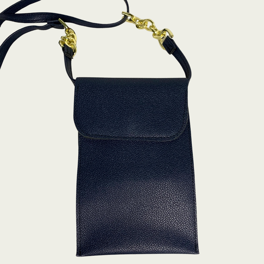 Phone Carrier Crossbody Bag - Navy