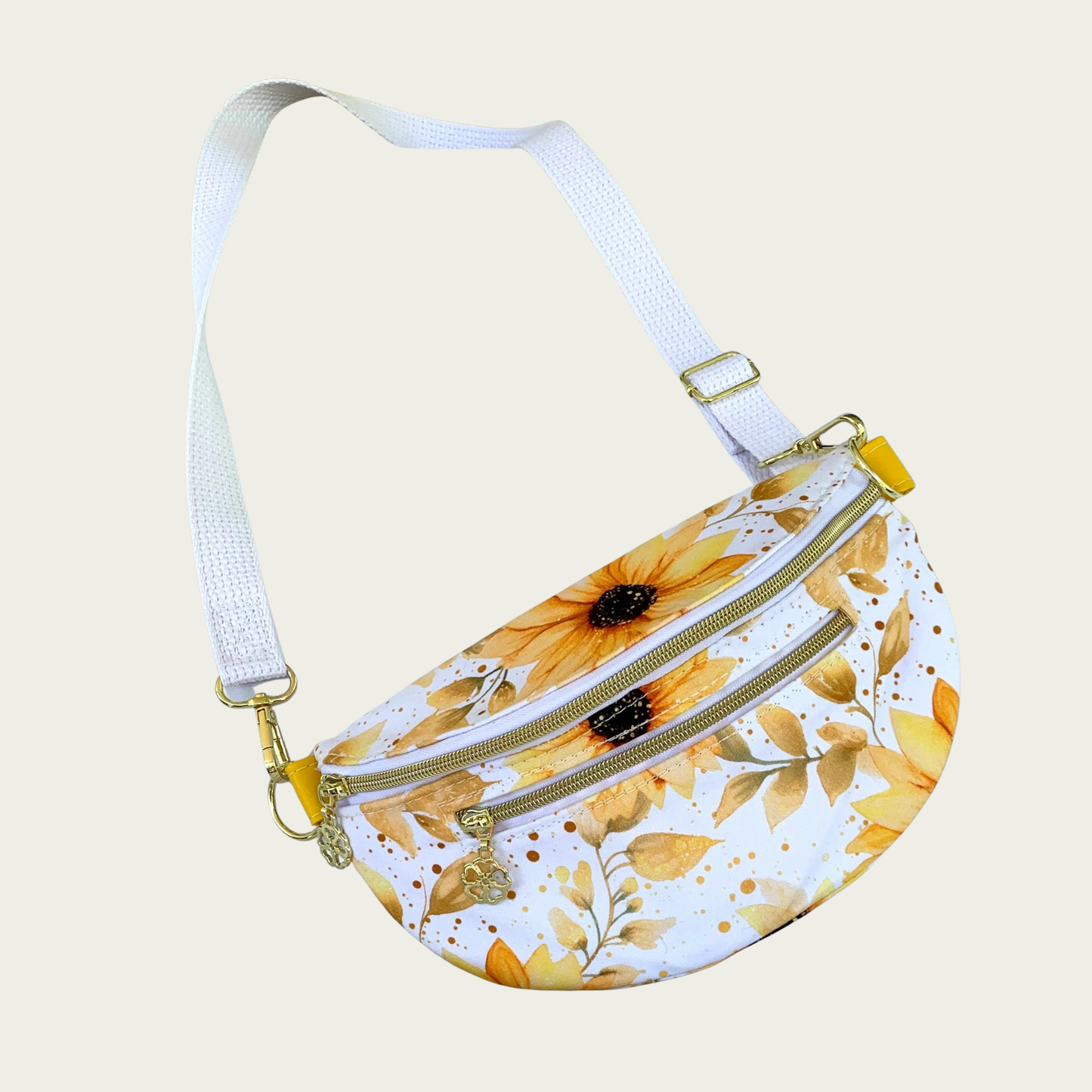 Jenny Crossbody Belt Bag - Sunflowers