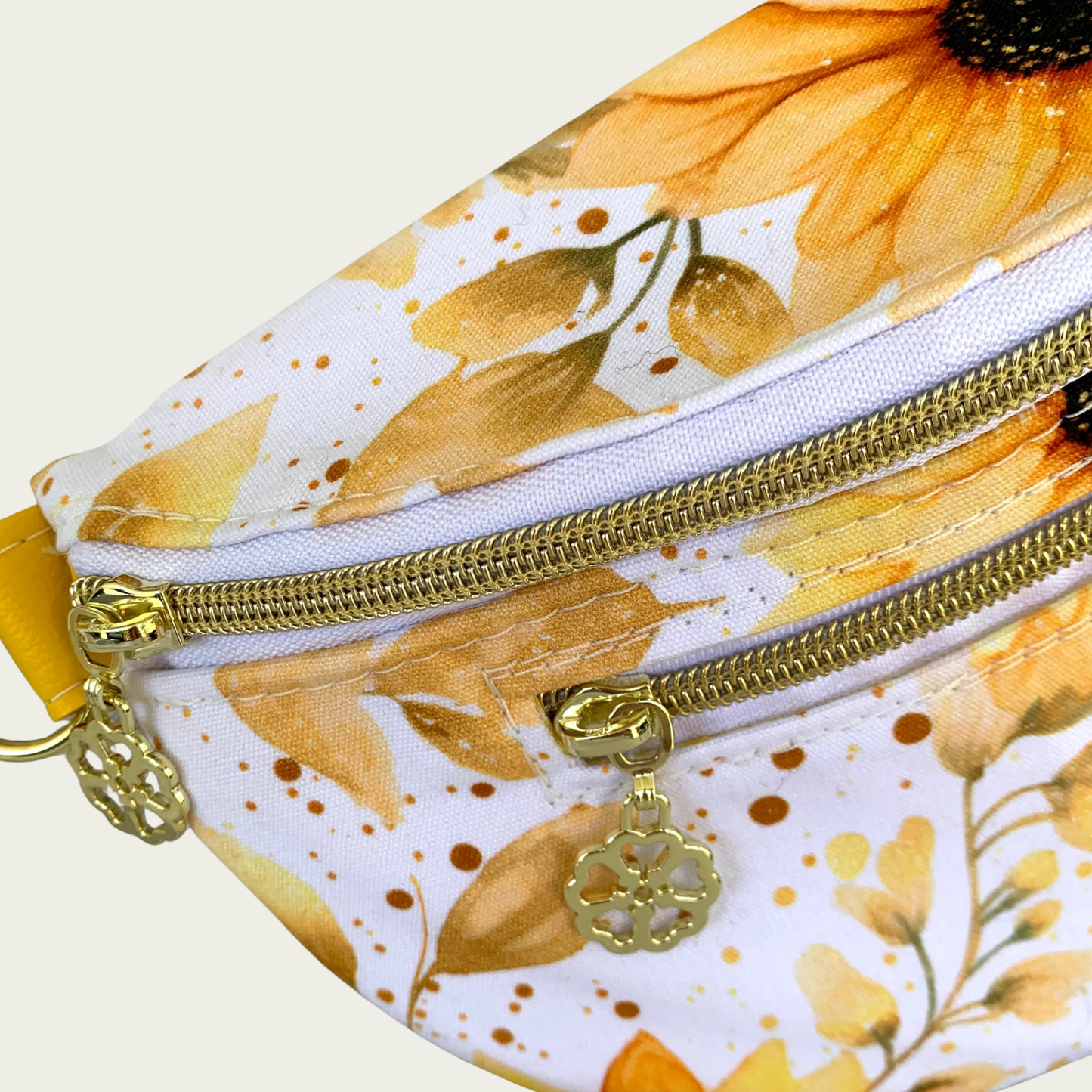 Jenny Crossbody Belt Bag - Sunflowers