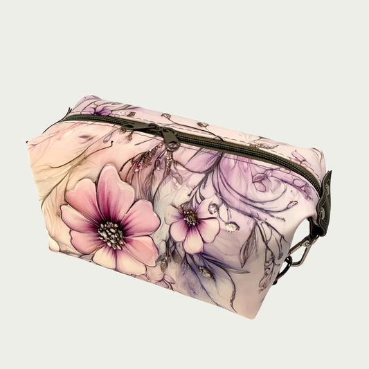 Dopp Kit Bag - Lavender Floral