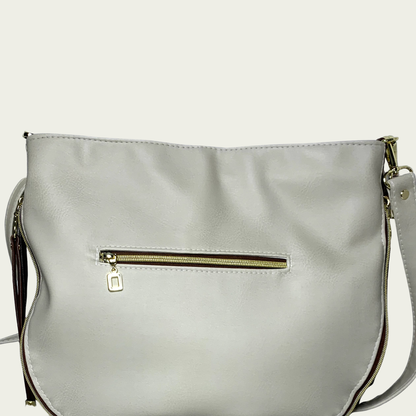 Elise Expandable Slouch - Beige Floral