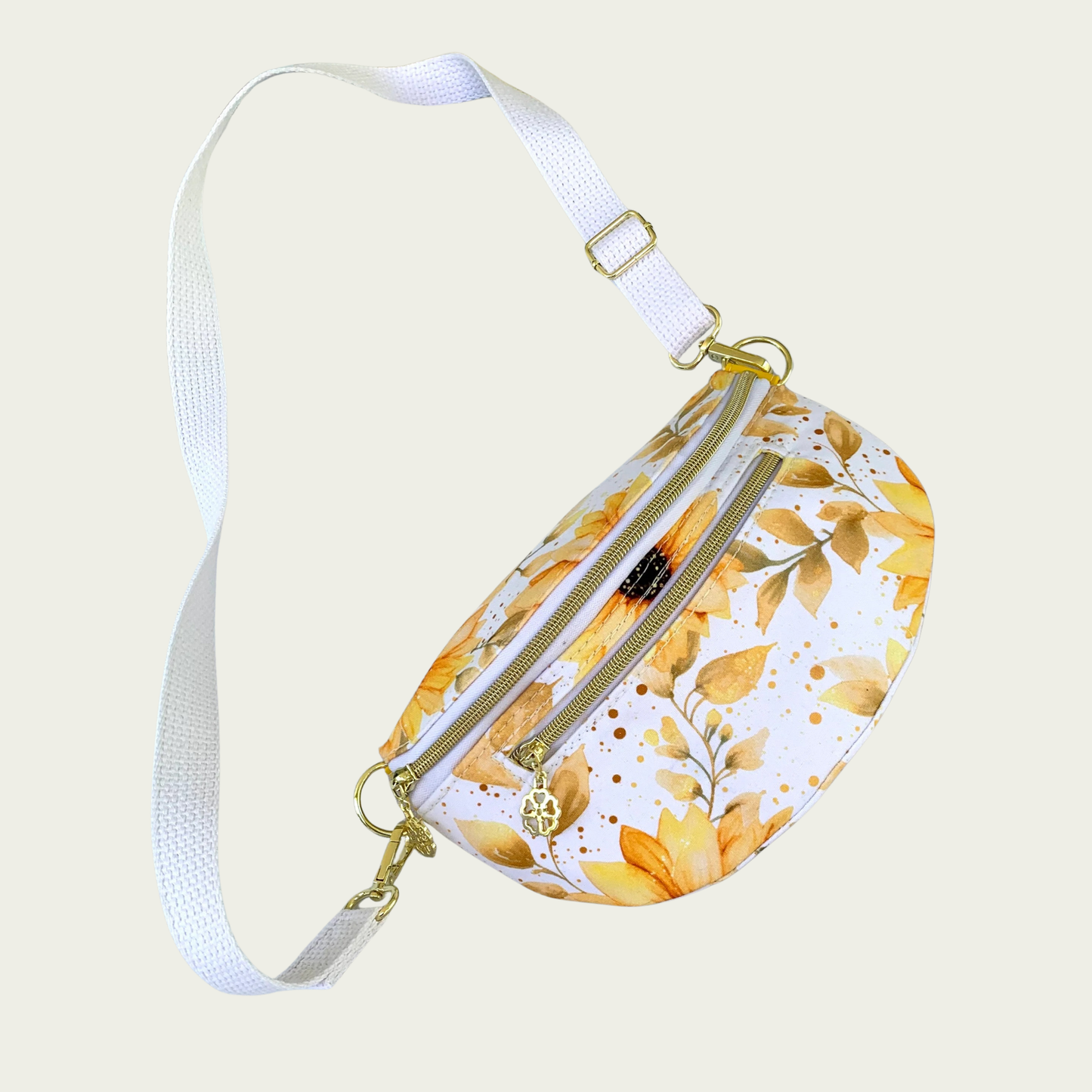 Jenny Crossbody Belt Bag - Sunflowers