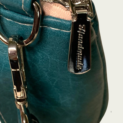 Sunshine Crossbody - Teal Whimsical Forest