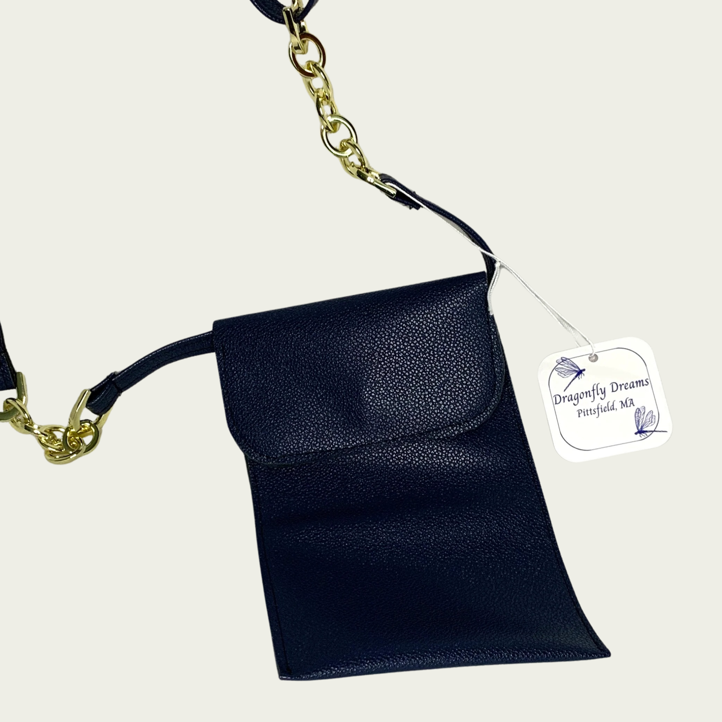 Phone Carrier Crossbody Bag - Navy