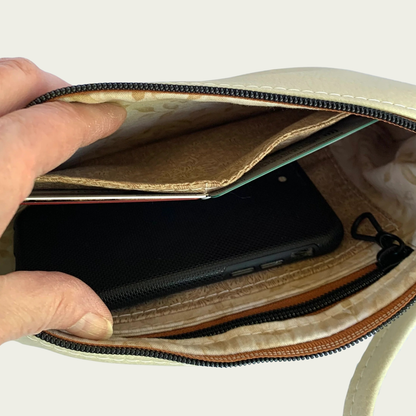 Shazzy Wristlet - Beige