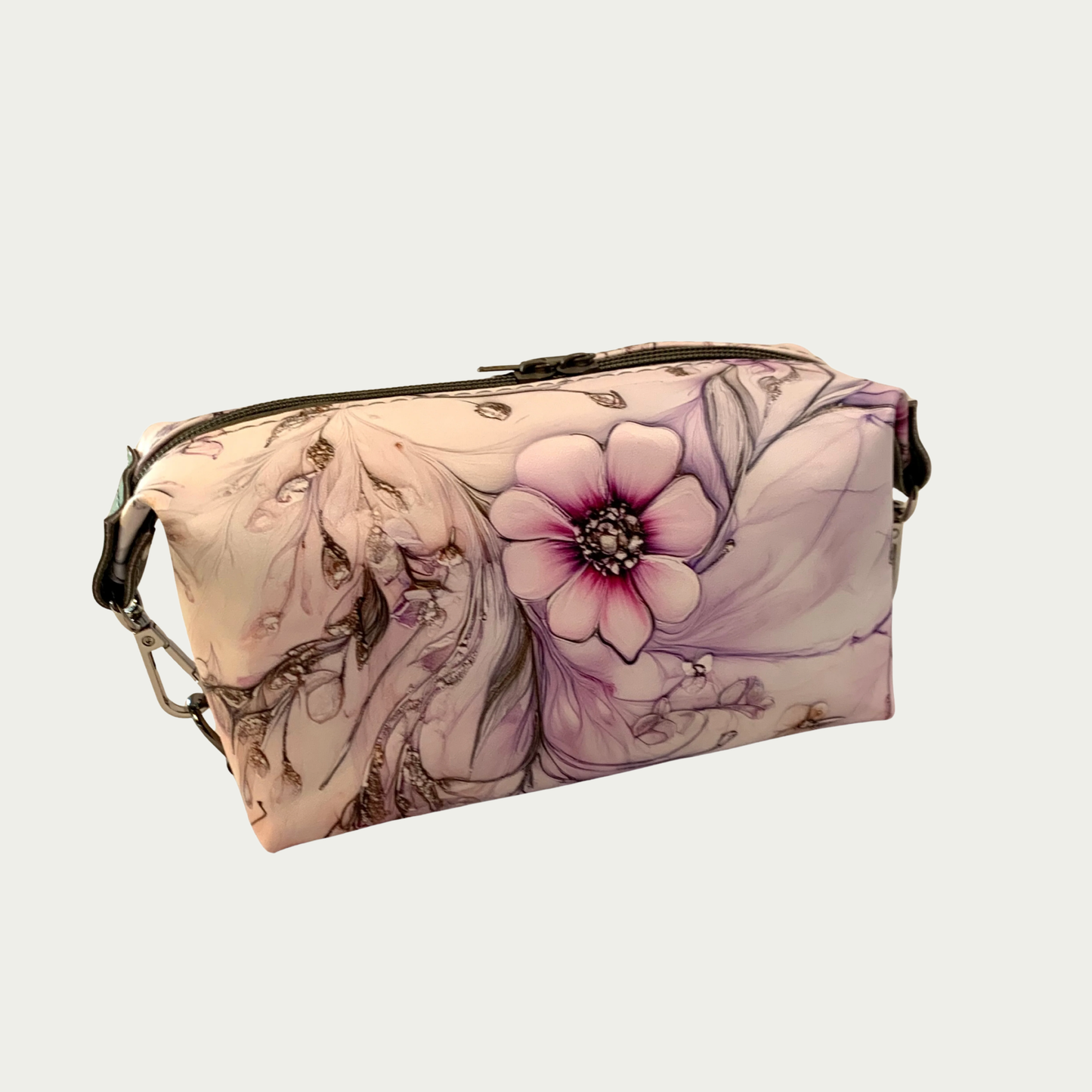 Dopp Kit Bag - Lavender Floral