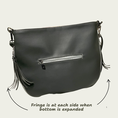 Elise Expandable Slouch - Daisy Grays