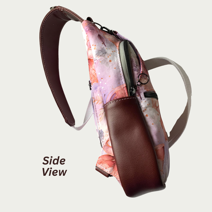 Retro-Style Sling - Pink Butterflies