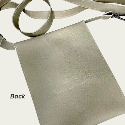 Phone Carrier Crossbody Bag - Beige