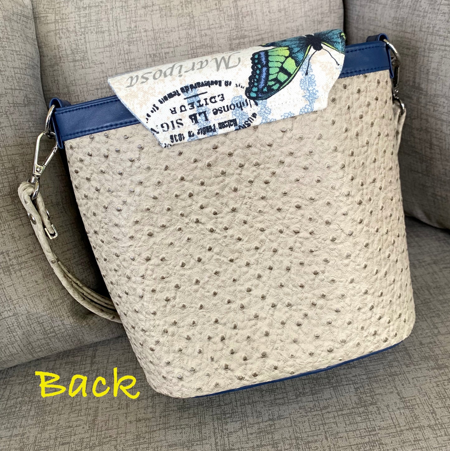 Baby Belle Bucket Bag - Butterflies