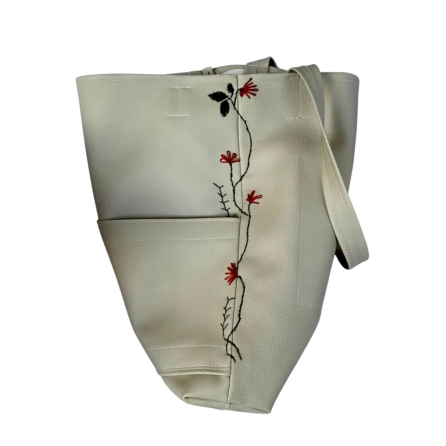 Back to Basics Tote Bag Embroidered