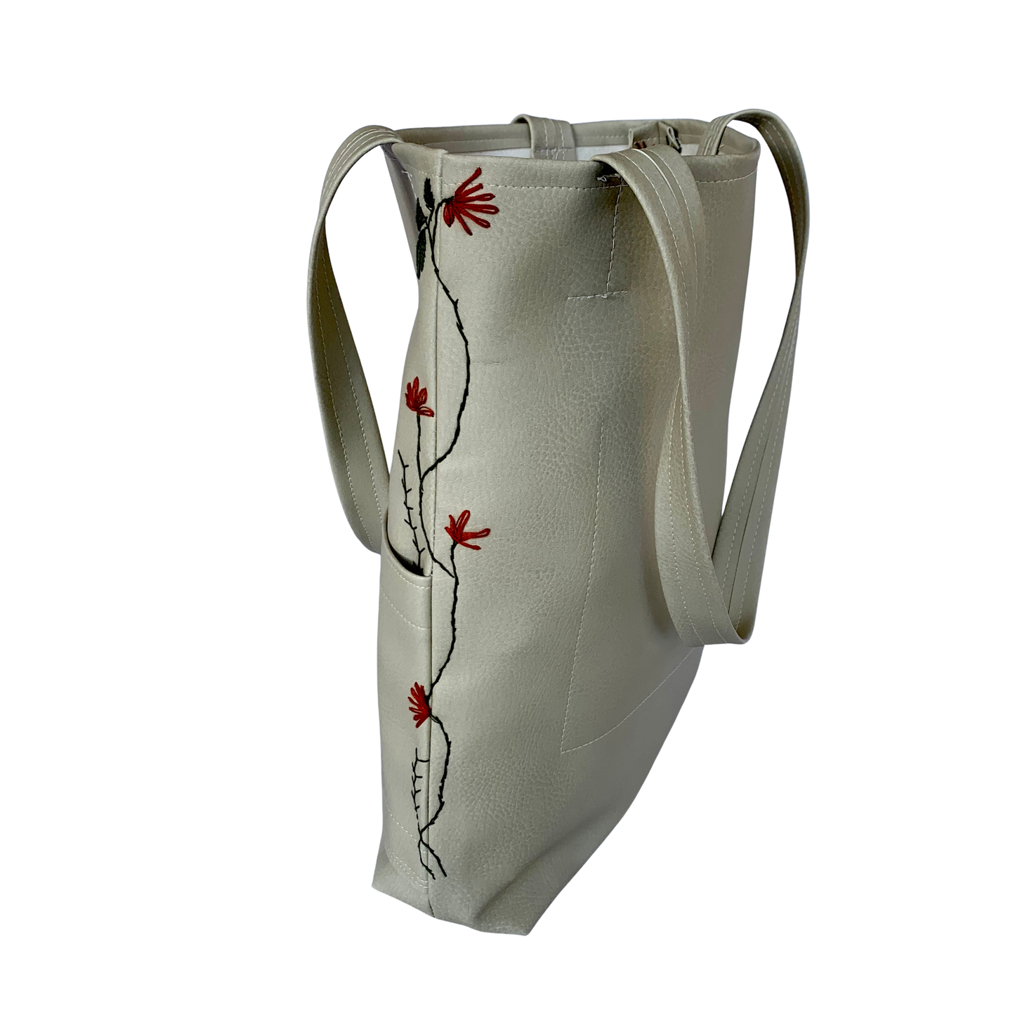 Back to Basics Tote Bag Embroidered