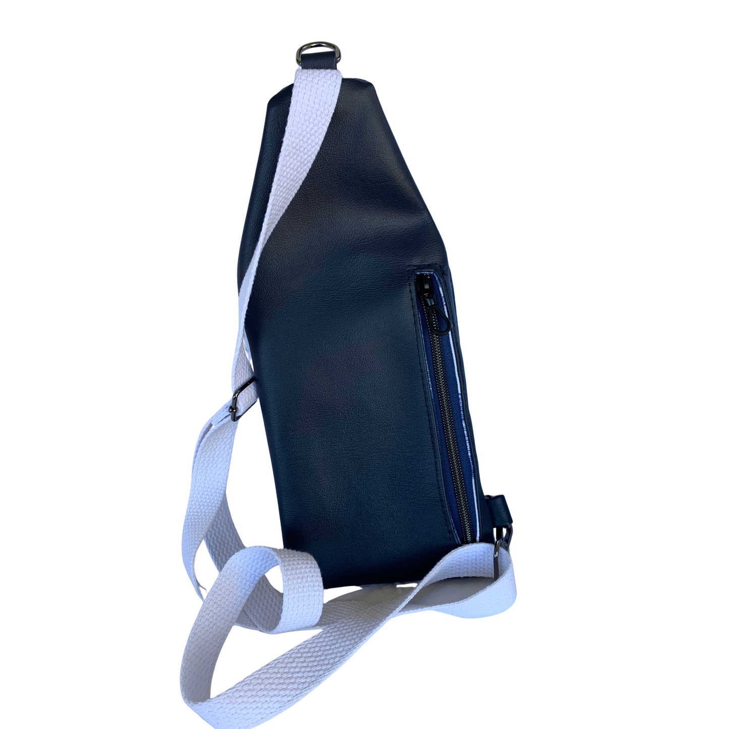 Mini Traveler Sling - Navy Plaid