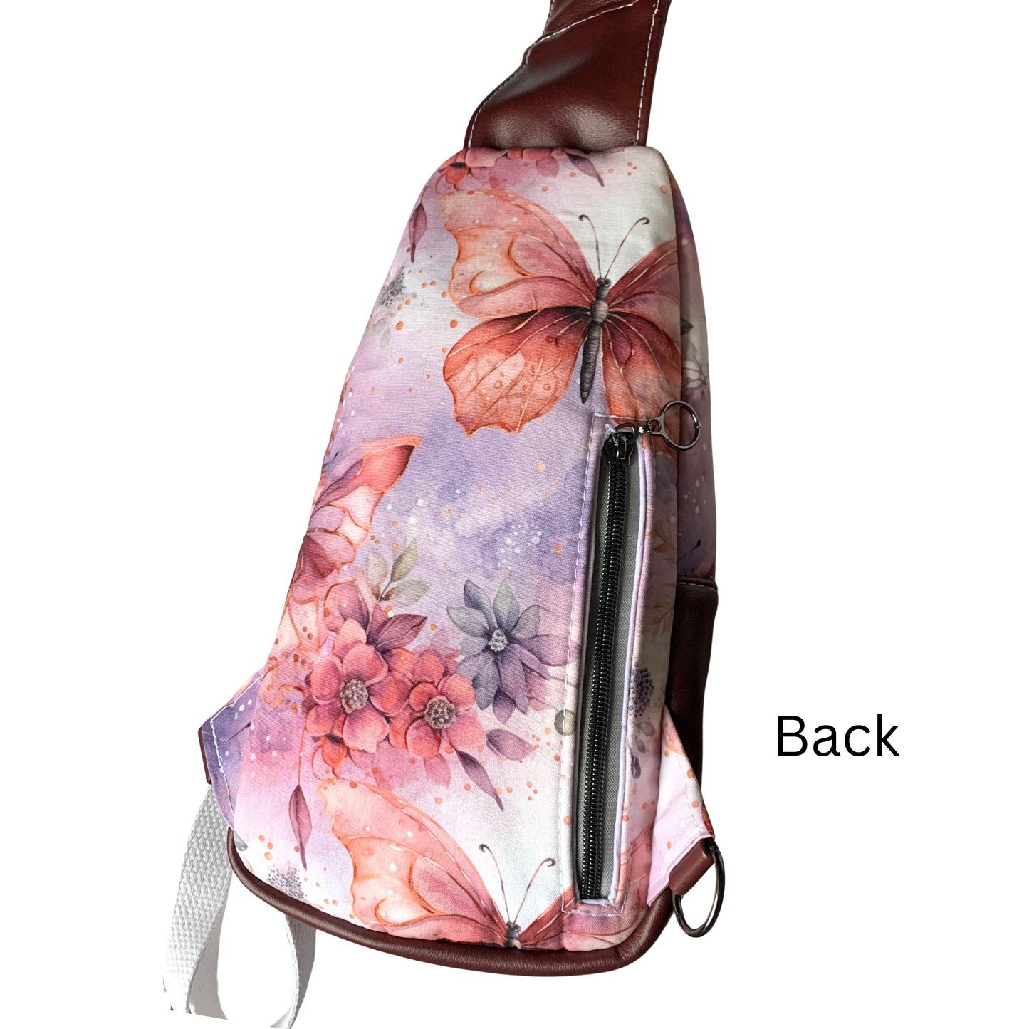 Retro-Style Sling - Pink Butterflies