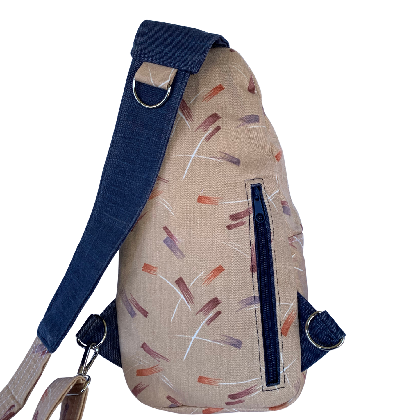 Retro-Style Sling - Brush Strokes