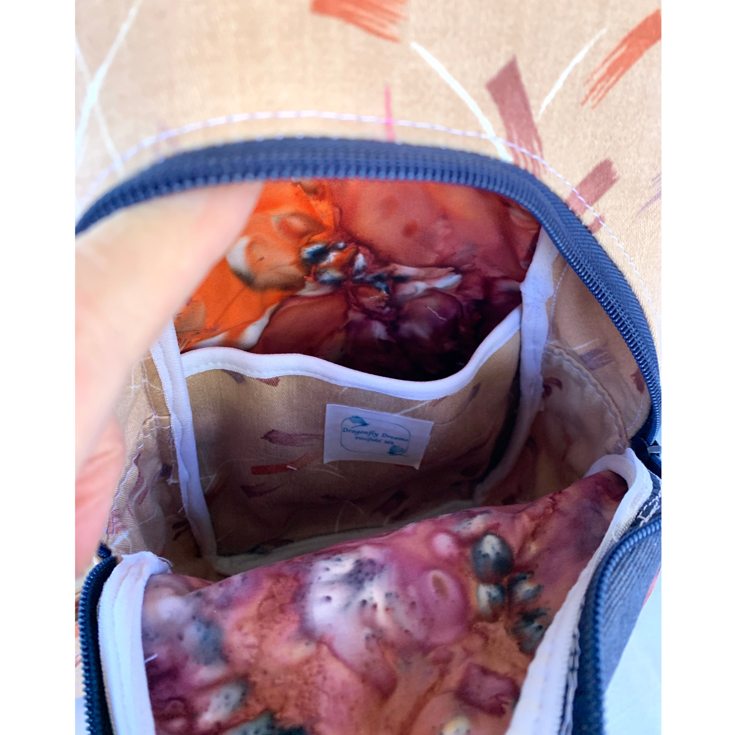 Retro-Style Sling - Brush Strokes