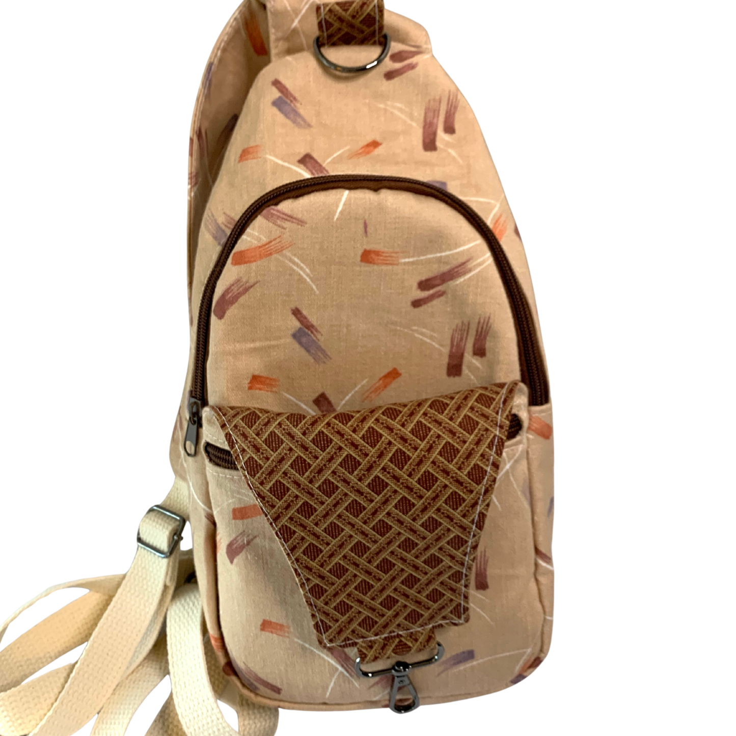 Retro-Style Sling - Brush Strokes