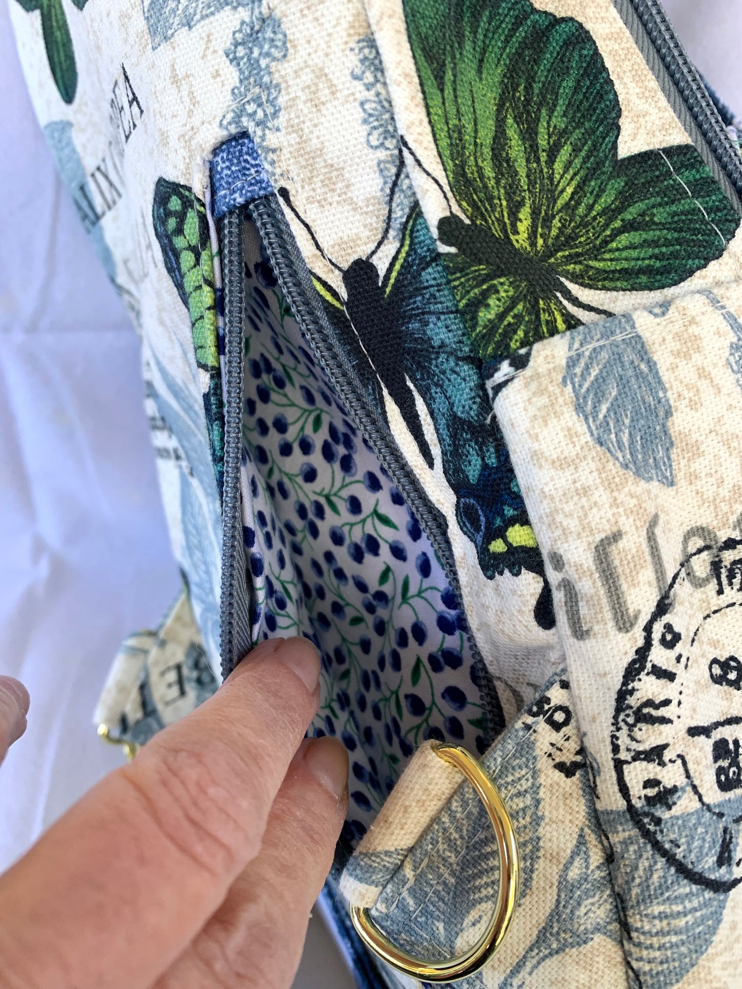 Retro-Style Sling - Butterflies