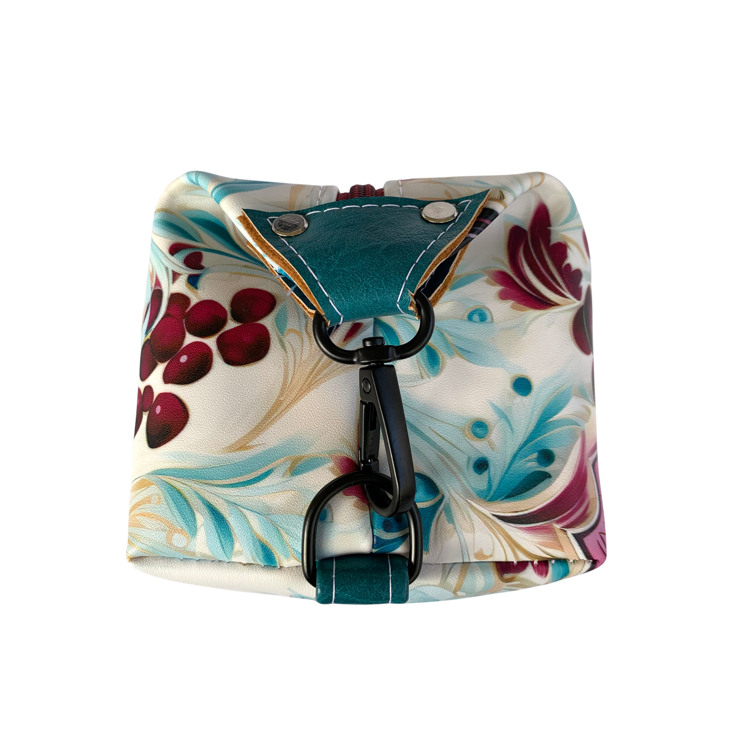 Dopp Kit Bag -Magenta and Teal