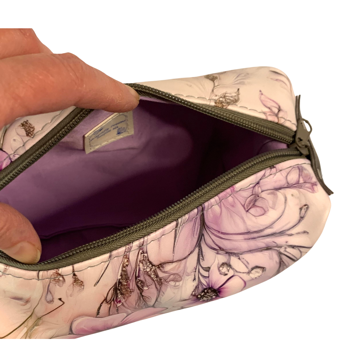 Dopp Kit Bag - Lavender Floral