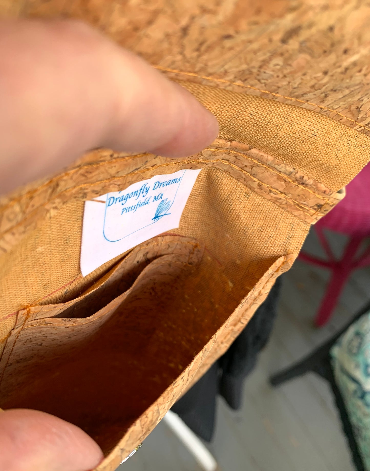 Phone Carrier Crossbody Bag - Casual Cork