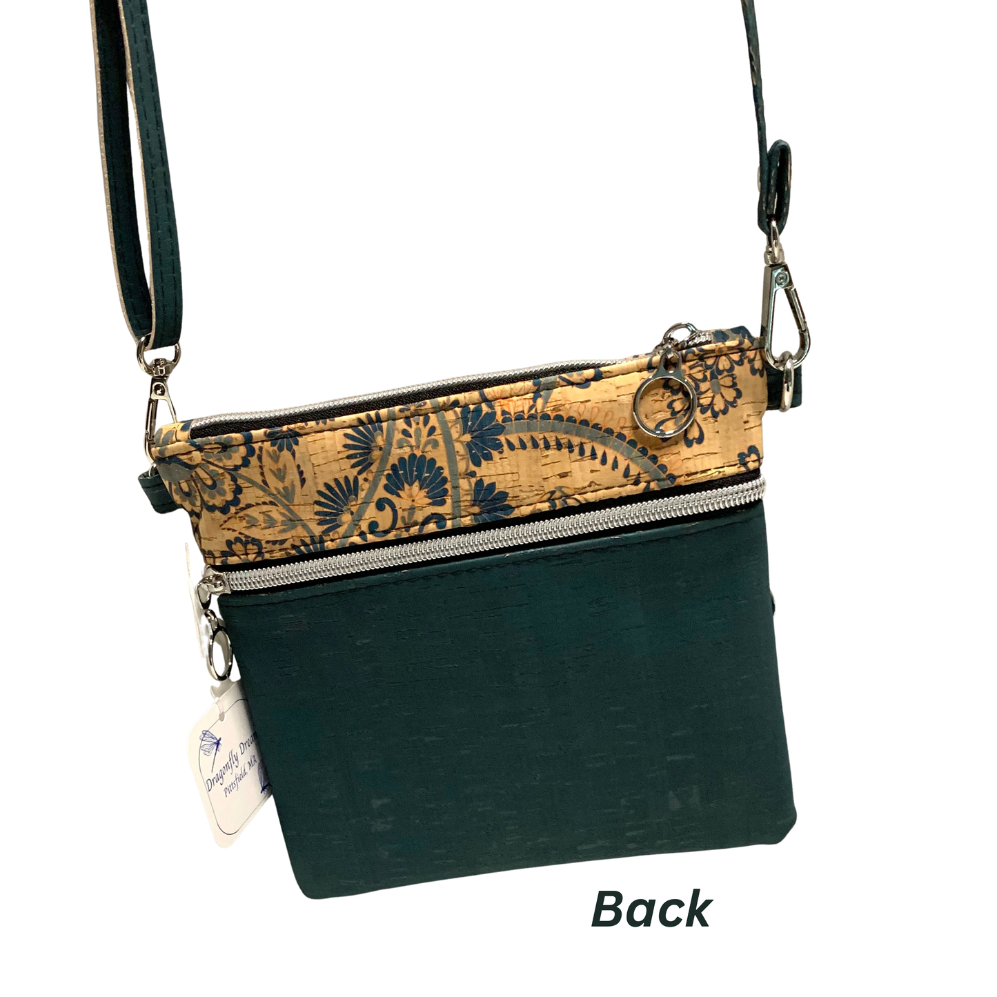 Zippy Crossbody - Jasper and Paisley Cork